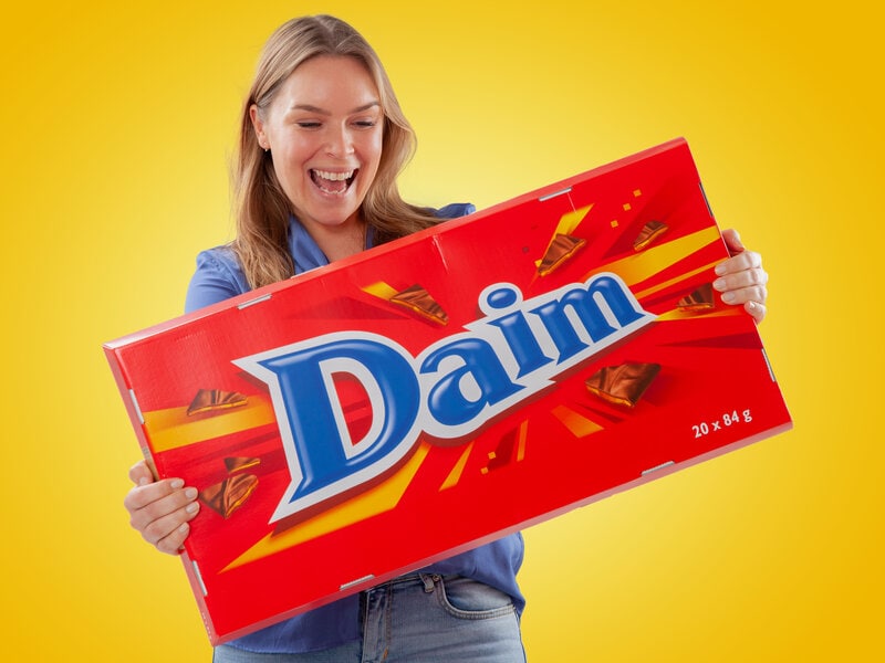 Gigantisk Chokolade Daim