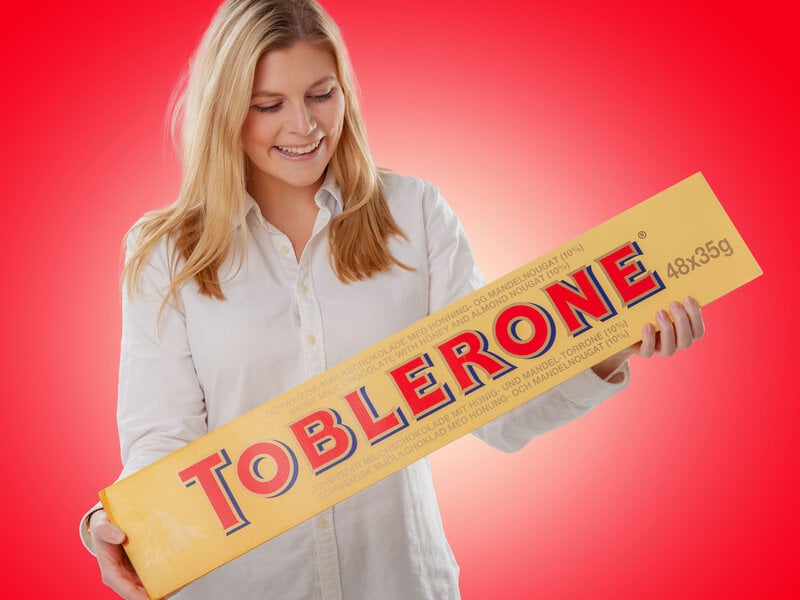 Bilde av Gigantisk Sjokolade Toblerone