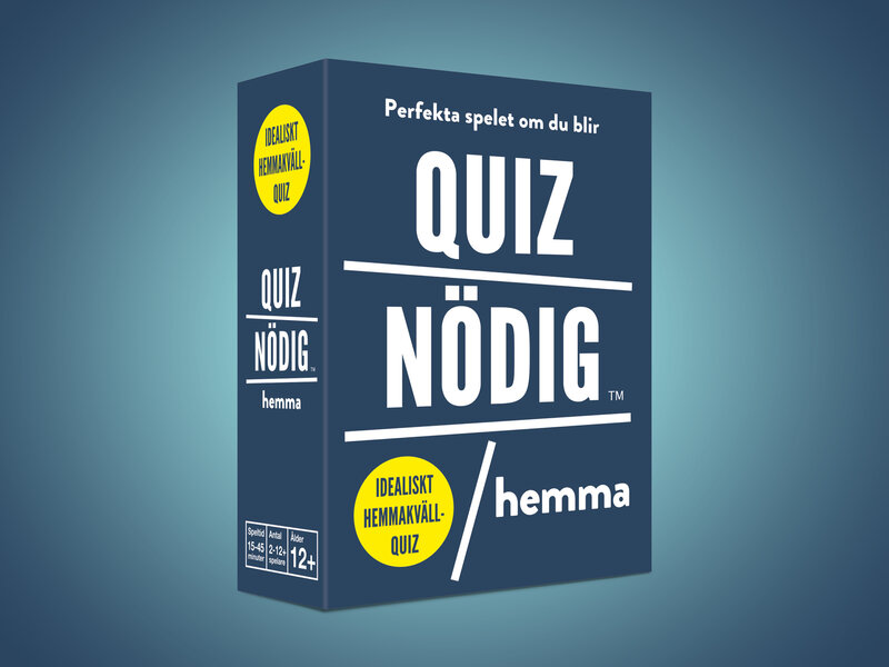 Läs mer om Quiznödig Hemma Frågespel