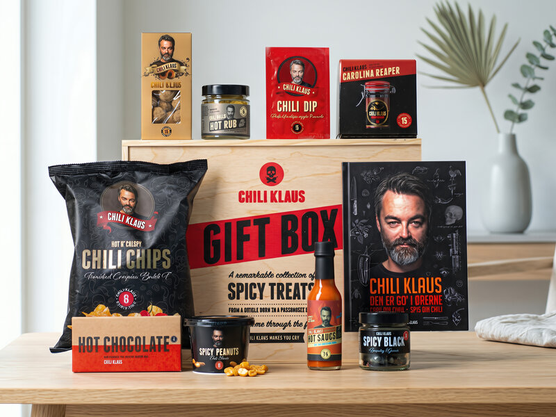 Chili Klaus Spicy Gaveæske Chili Klaus Spicy Gaveæske