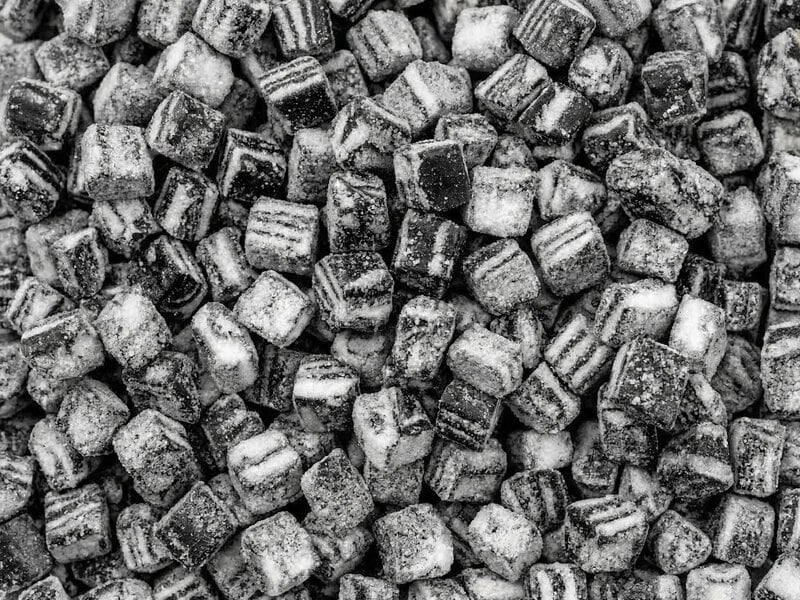 Djungelvrål Bland-selv slik i kasser, 2 kg