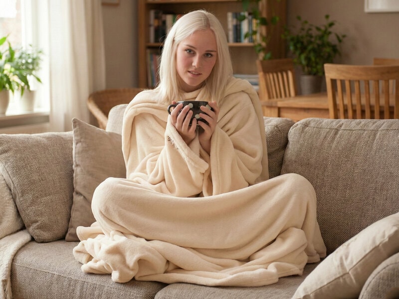 Tæppe med ærmer - Snug Rug Deluxe