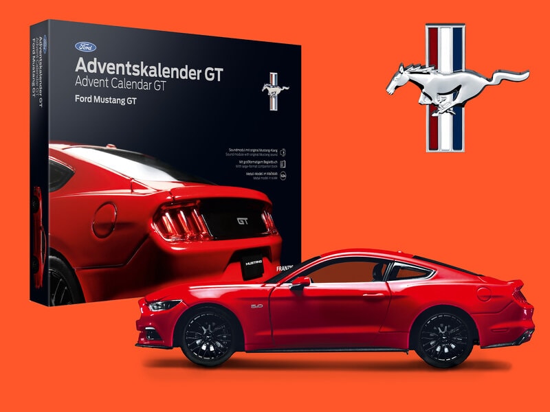 Ford Mustang GT Julekalender gadget - den gode gaveidé