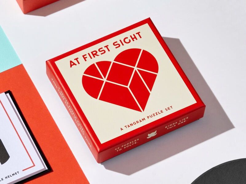 Bilde av At First Sight Tangram-puslespill