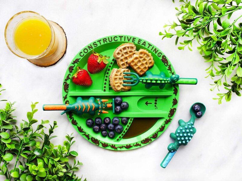 Constructive Eating Dino - Tallerken