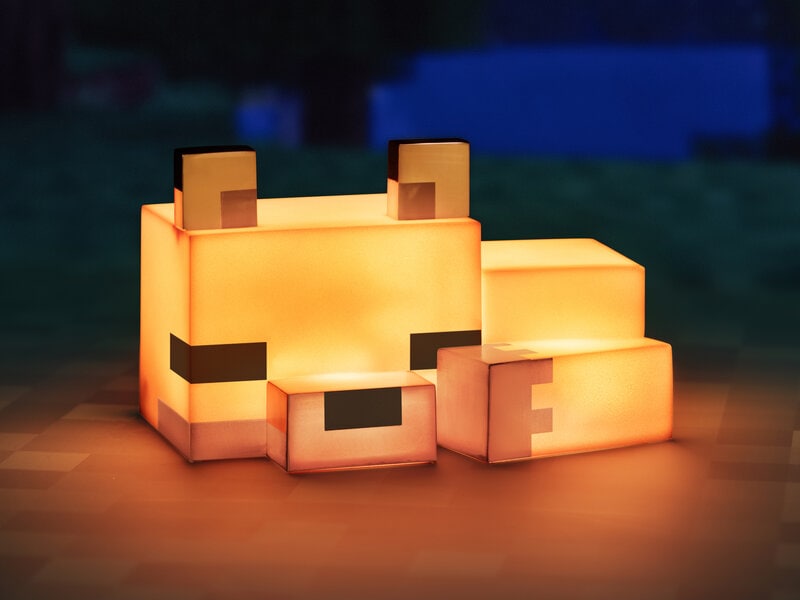 Minecraft Fox Lampe