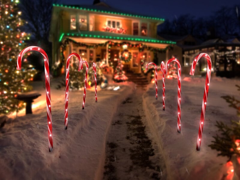 Läs mer om Candy Cane 2.0 Trädgårdsbelysning - Spralla