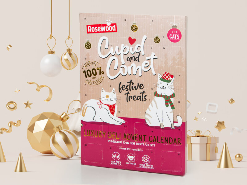 Cupid & Comet Luxury Kattekalender