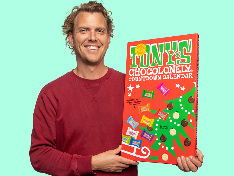 Tonys Chocolonely Chokoladejulekalender