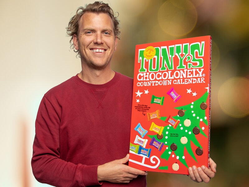Tonys Chocolonely Chokoladejulekalender