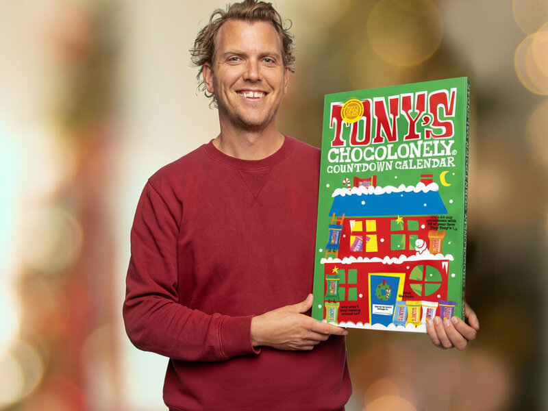 Tonys Chocolonely Chokoladejulekalender