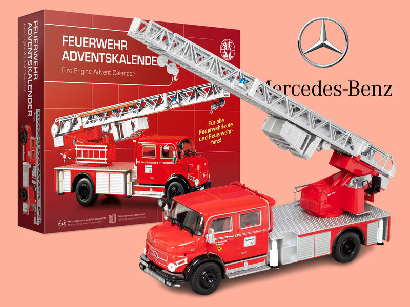 Bilde av Mercedes-benz Brannbil-julekalender