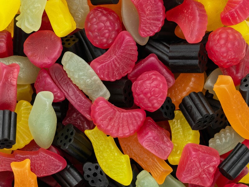 Godt & Blandet Giants Bland-selv slik i kasser 1,8 kg