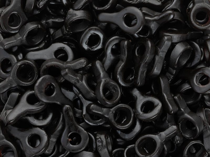 Lakridssutter Bland-selv slik i kasser 1,8 kg