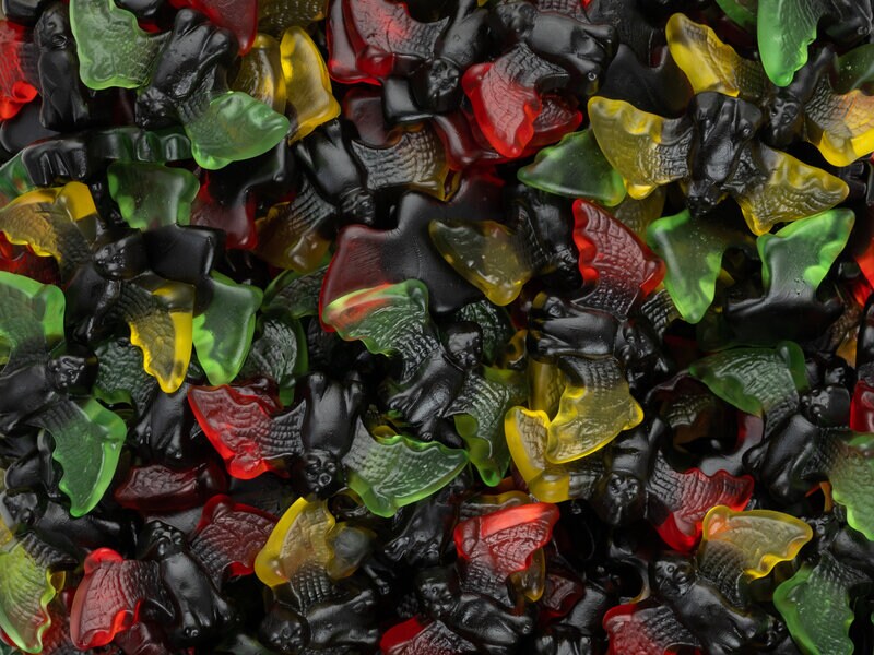 Vampyrer Bland-selv slik i kasser 2,6 kg