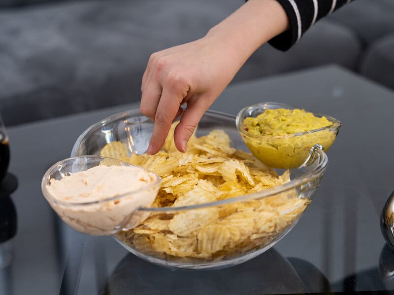 Chips- & Dobbelt Dipskål – KitchPro