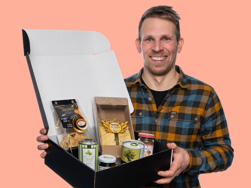 Presentlåda Italien