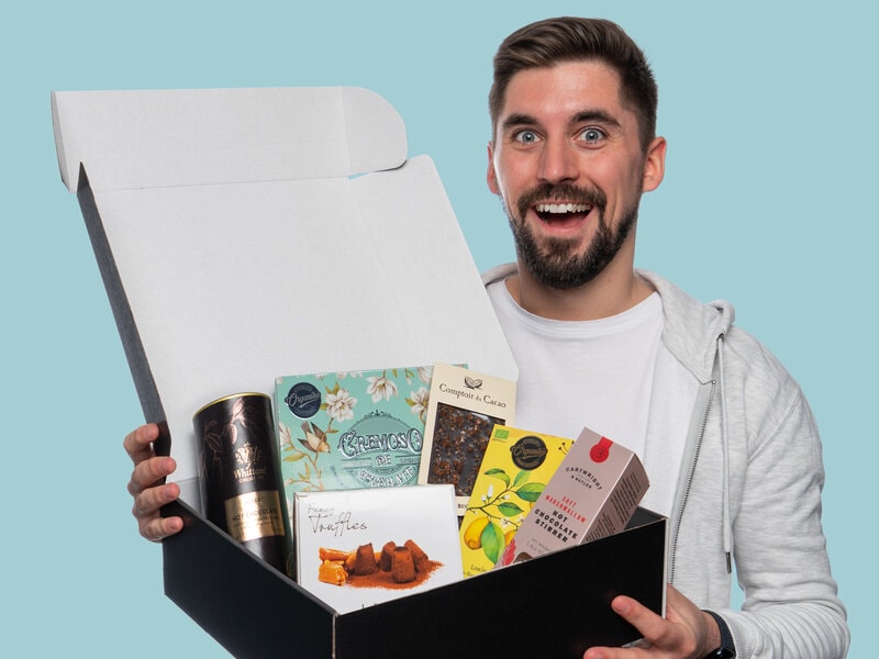 Presentlåda för Chokladälskaren