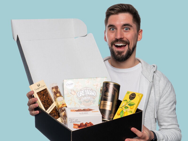 Gaveæske til chokoladeelskeren