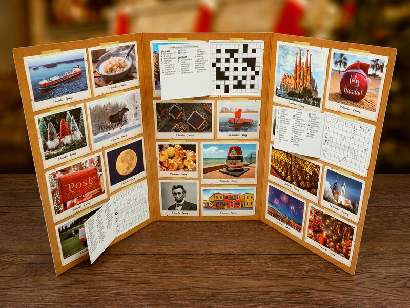 Adventskalender för Korsordsälskare (Svenska)