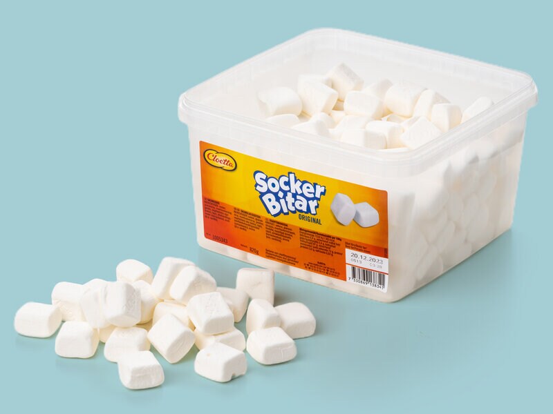 Sukkerterninger Bland-selv slik i kasser 0,9 kg thumbnail