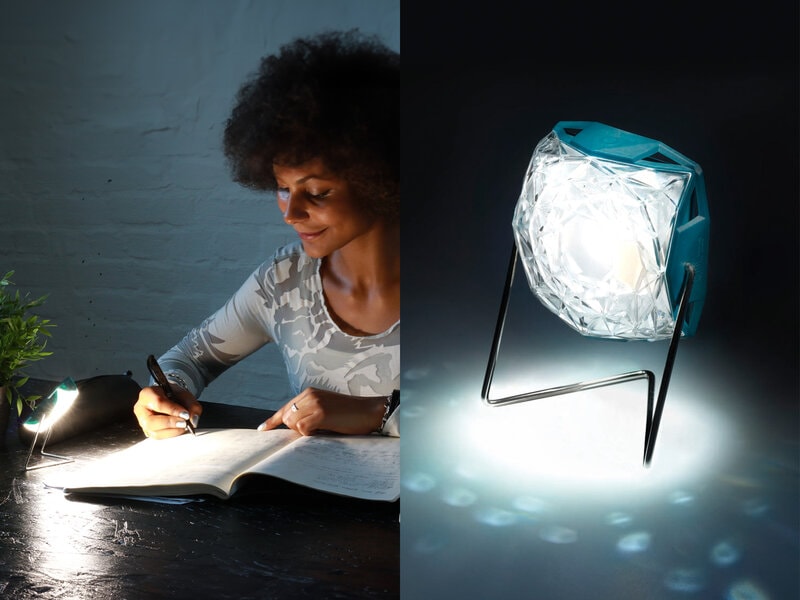 Bilde av Solcellelampe - Little Sun Diamond