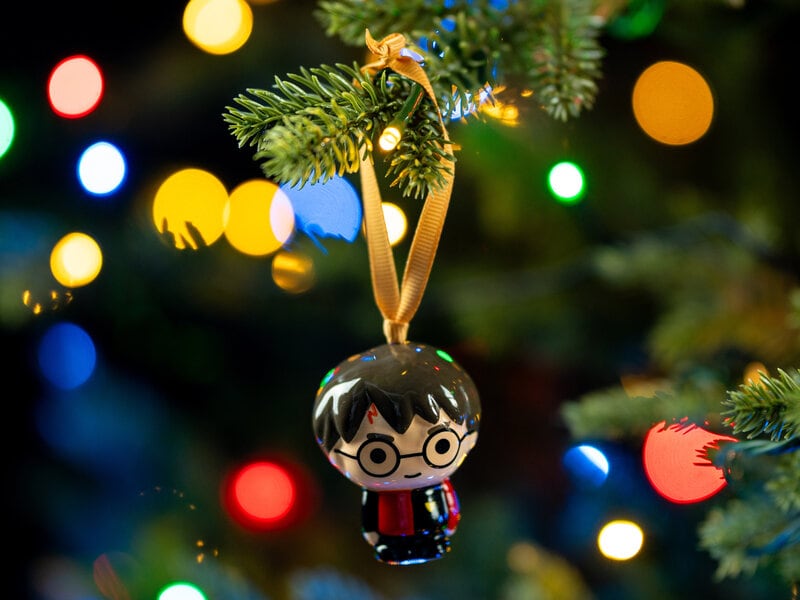 Juletræspynt - Harry Potter - Harry Quidditch thumbnail