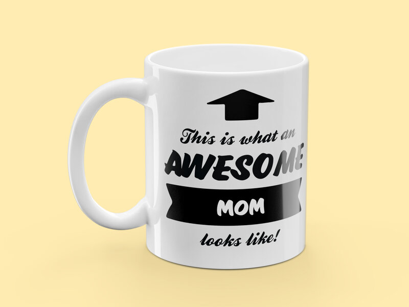 Bilde av Krus Med Trykk - Awesome Mom