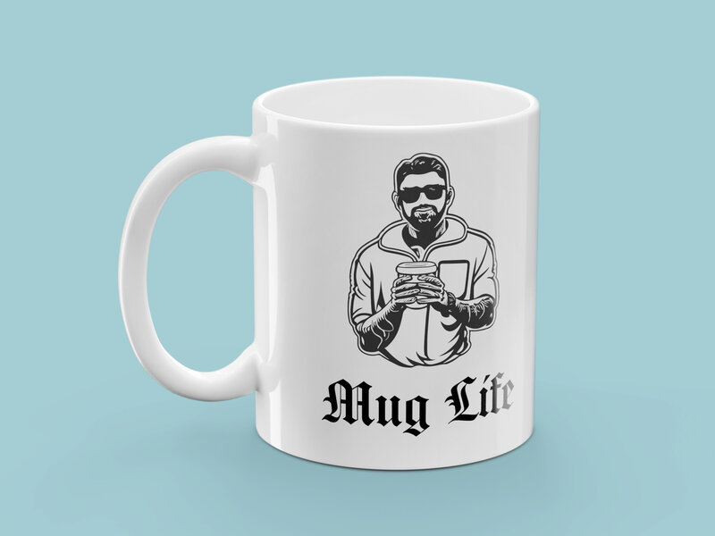 Krus med Tryk - Mug Life