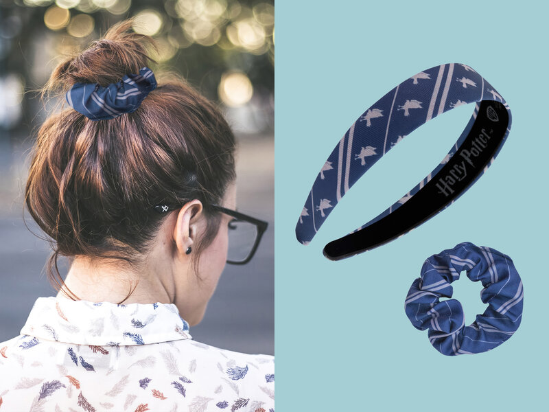 Harry Potter-hårbånd og scrunchy - Ravenclaw