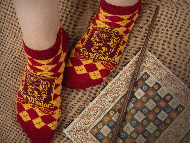 Harry Potter ankelsokker 3-pak - Gryffindor