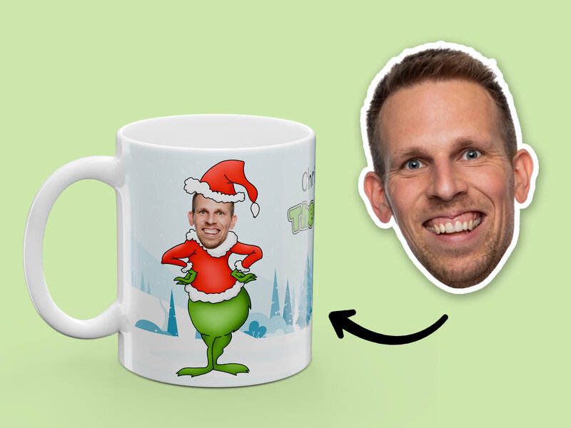 Personlig Mugg - The Grinch