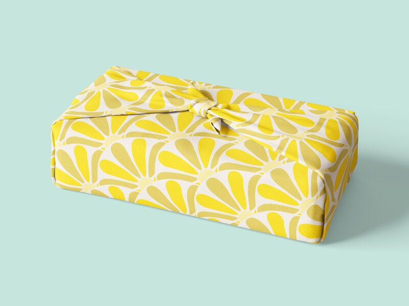 Furoshiki Indpakningsklæde - Stor