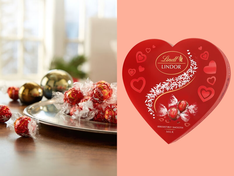 Lindt Lindor Hjärtformad Chokladask