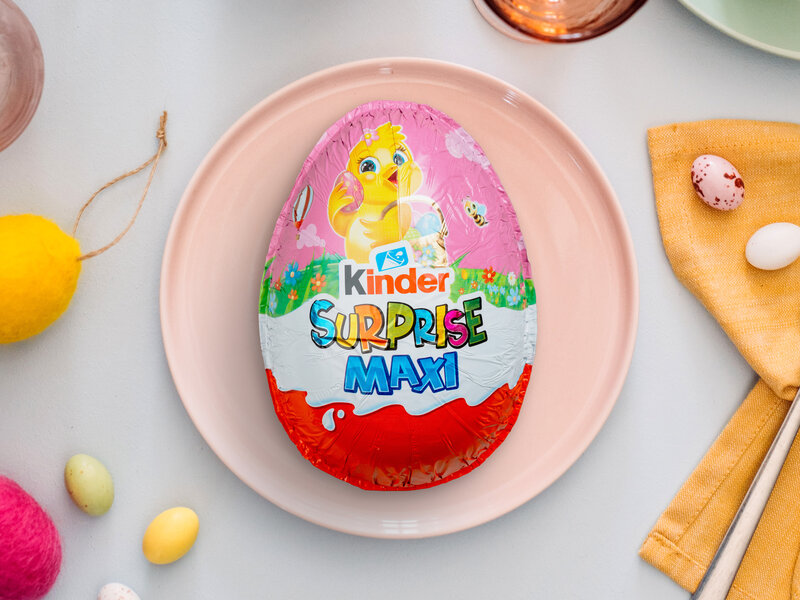 Läs mer om Kinder Maxi Surprise Pink