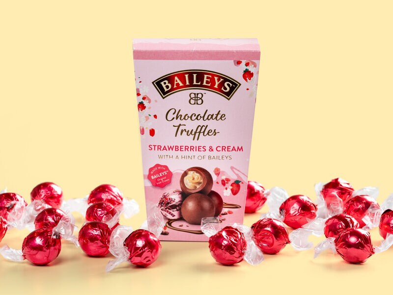 Baileys Strawberries & Cream Tryfflar