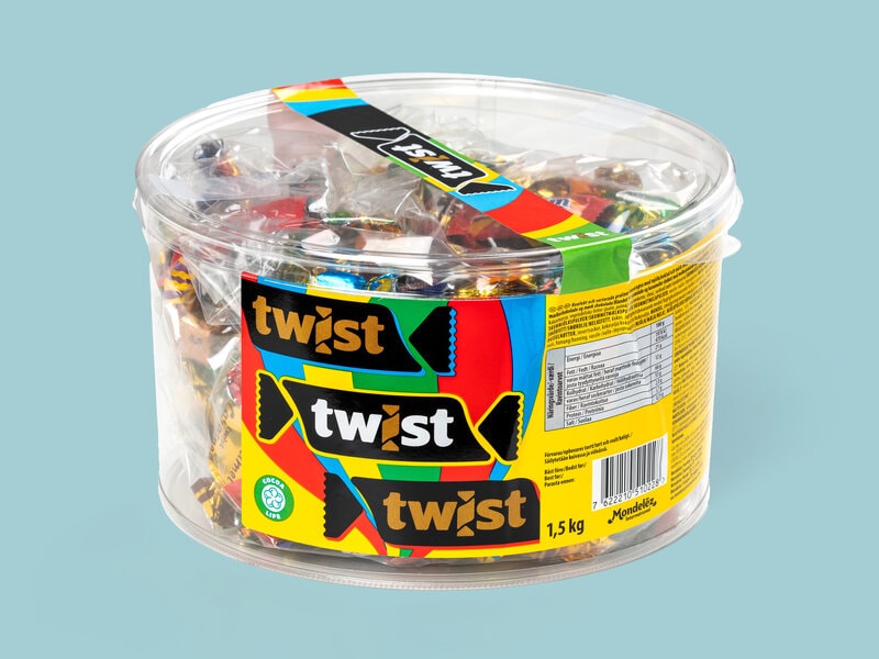 Twist Bland-selv slik i kasser 1,5 kg