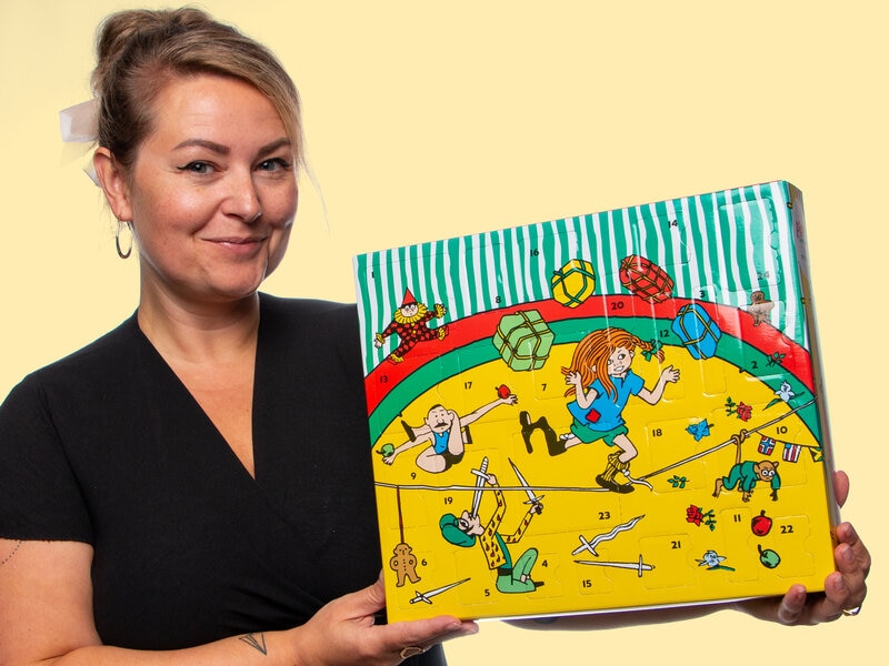 Pippi Langstrømpe Julekalender