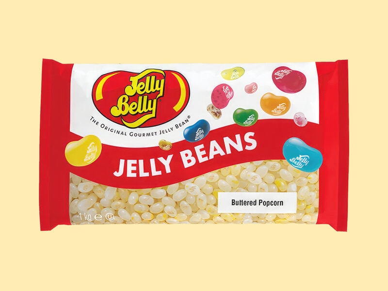 Bilde av Jelly Belly Beans, Buttered Popcorn 1 Kg