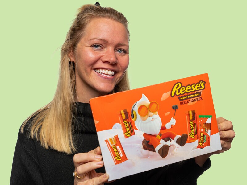 Julegaveæske med Reese’s