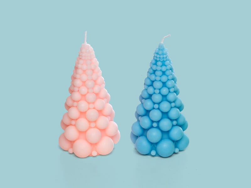 Ljus - Bubbelgran 12 cm 1-pack