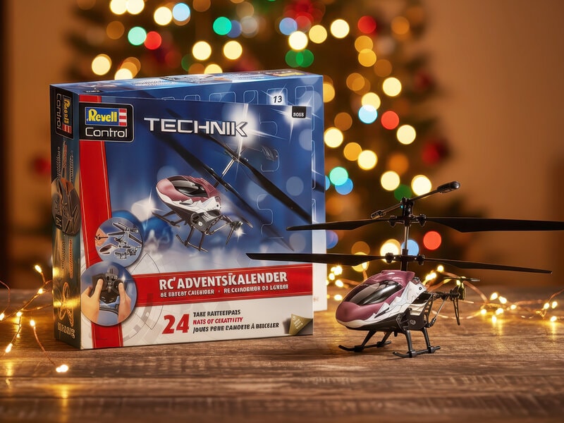 Radiostyret Helikopter Julekalender - Revell Control