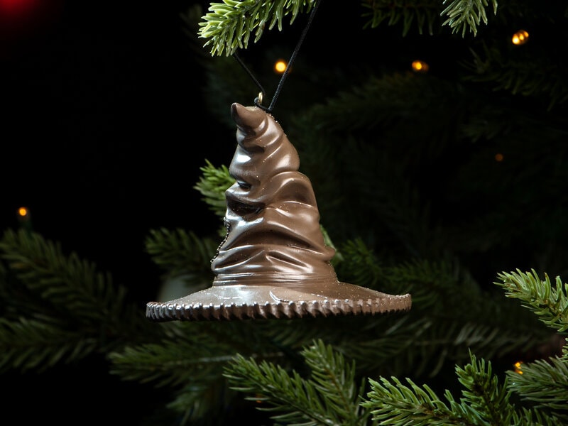 Juletræspynt Sorteringshatten