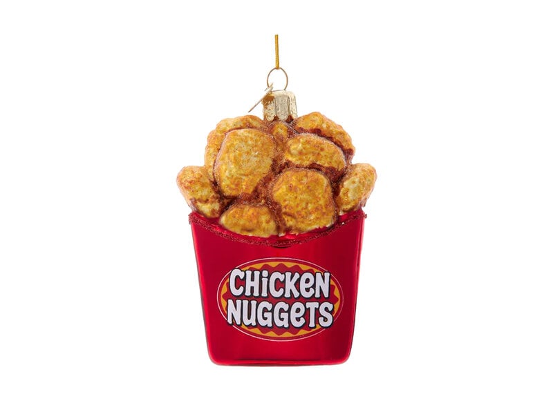 Juletræspynt Chicken Nuggets