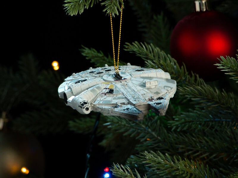 Juletræspynt Millennium Falcon