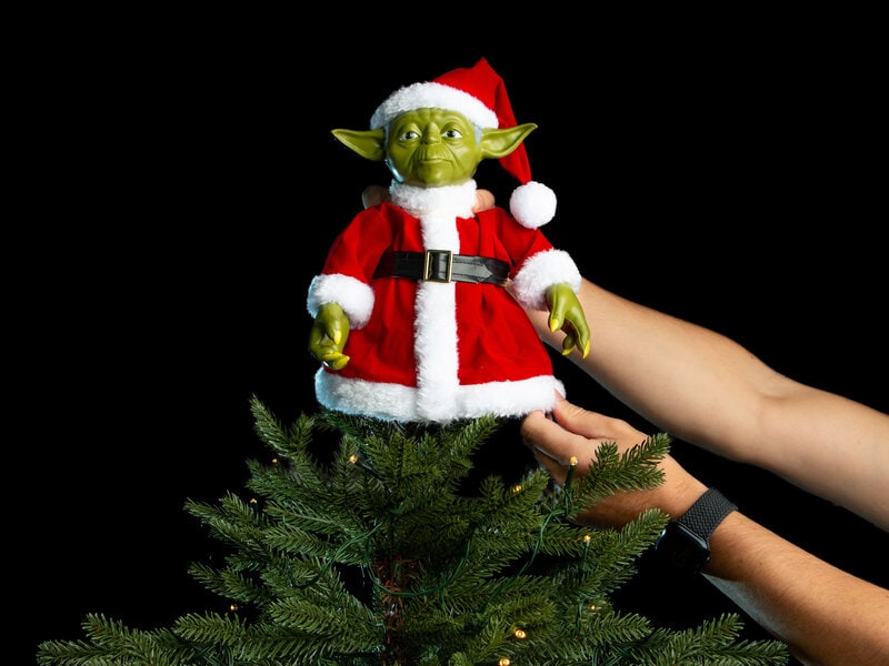 Läs mer om Yoda Julgransstjärna