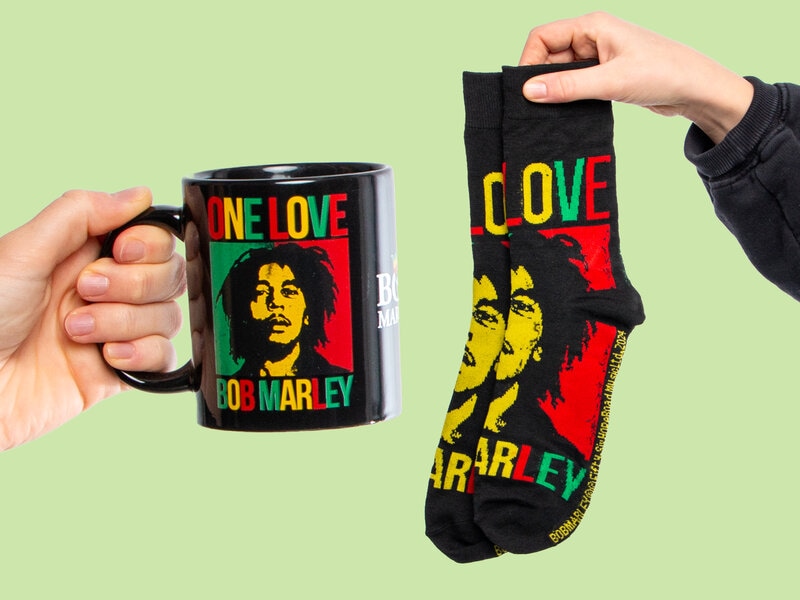 Bob Marley Krus & Strømper Gavesæt