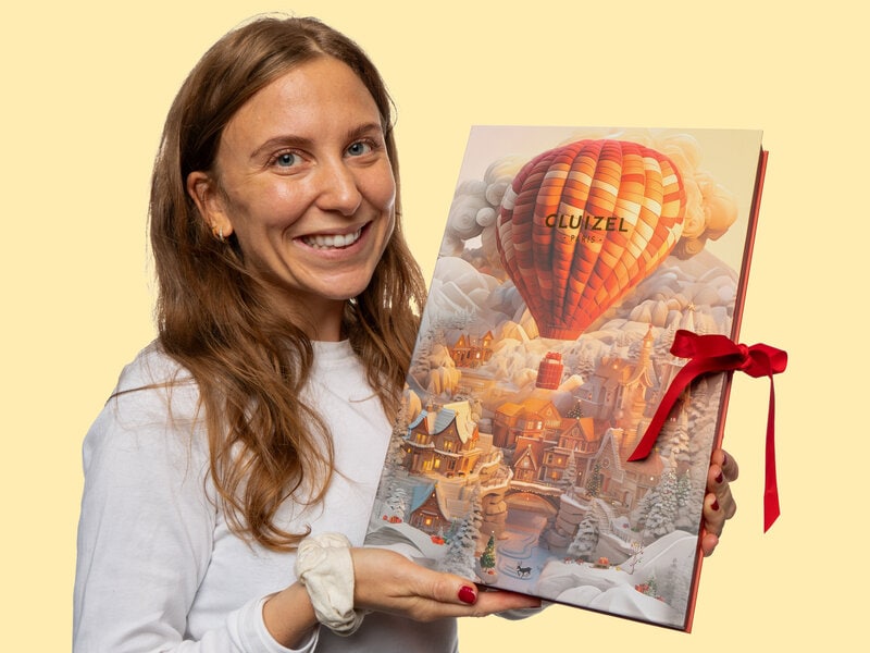 Adventskalender med Praliner - Cluizel