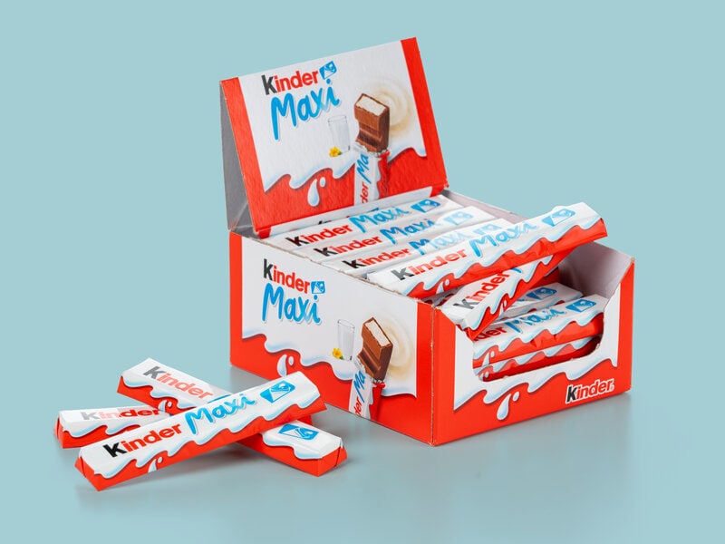 Läs mer om Kinder Maxi Lösgodis 750 gram