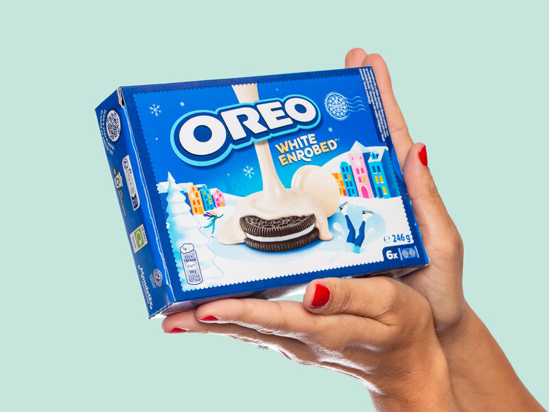 Presentlåda Oreo Snowy